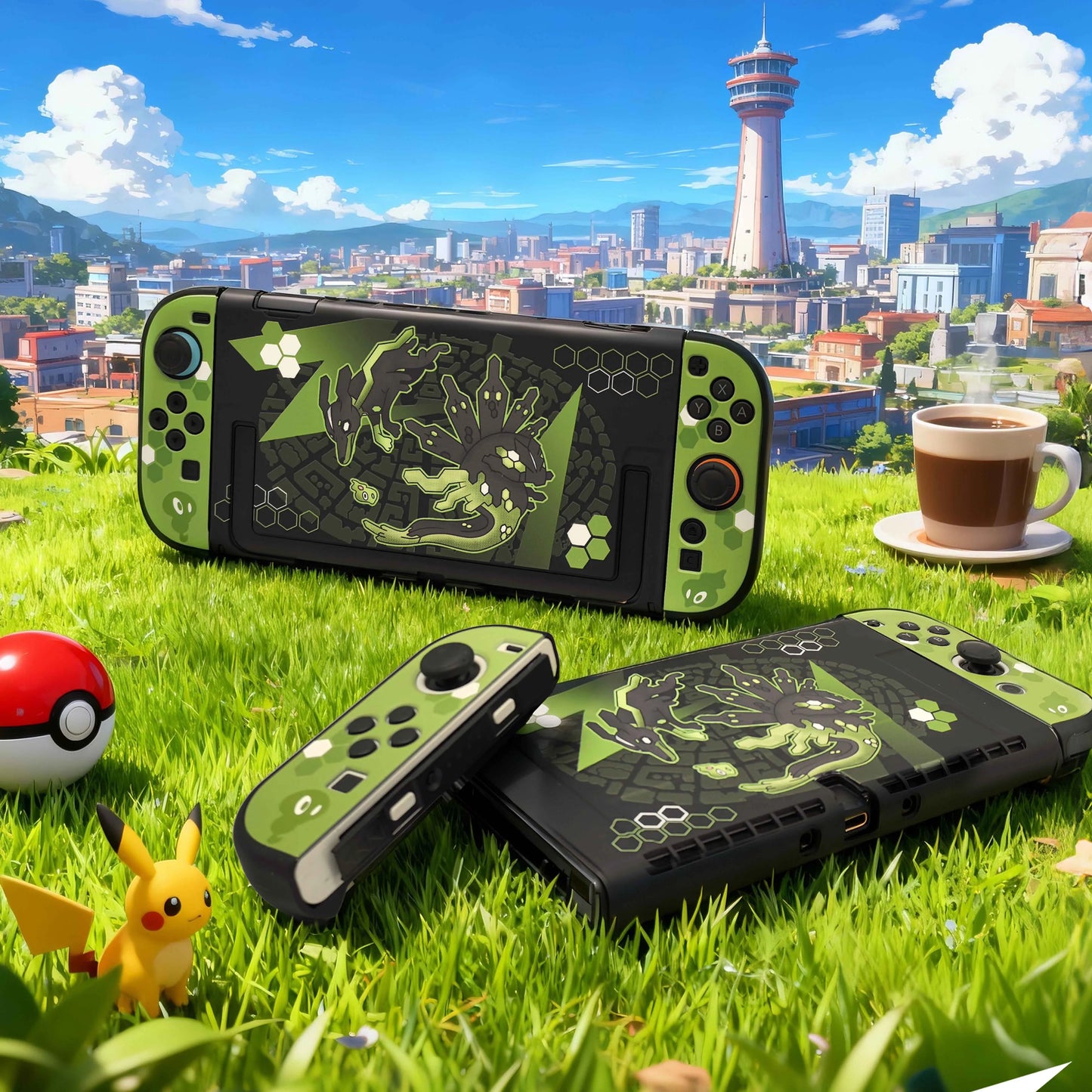 LEGENDS Z-A Protective Case for Switch 2,Two Piece Split Shell Design - NS2/OLED Console Accessories Gaming Cover