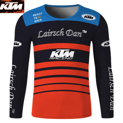 2025 MOTO Downhill Sweatshirt KTM mtb Mountain Bike Downhill Shirt Motocross Sweatshirt Cross Country Bike Enduro DH