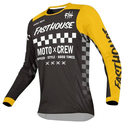 Men's Off-Road Mountain Motocross Downhill MTB Jersey