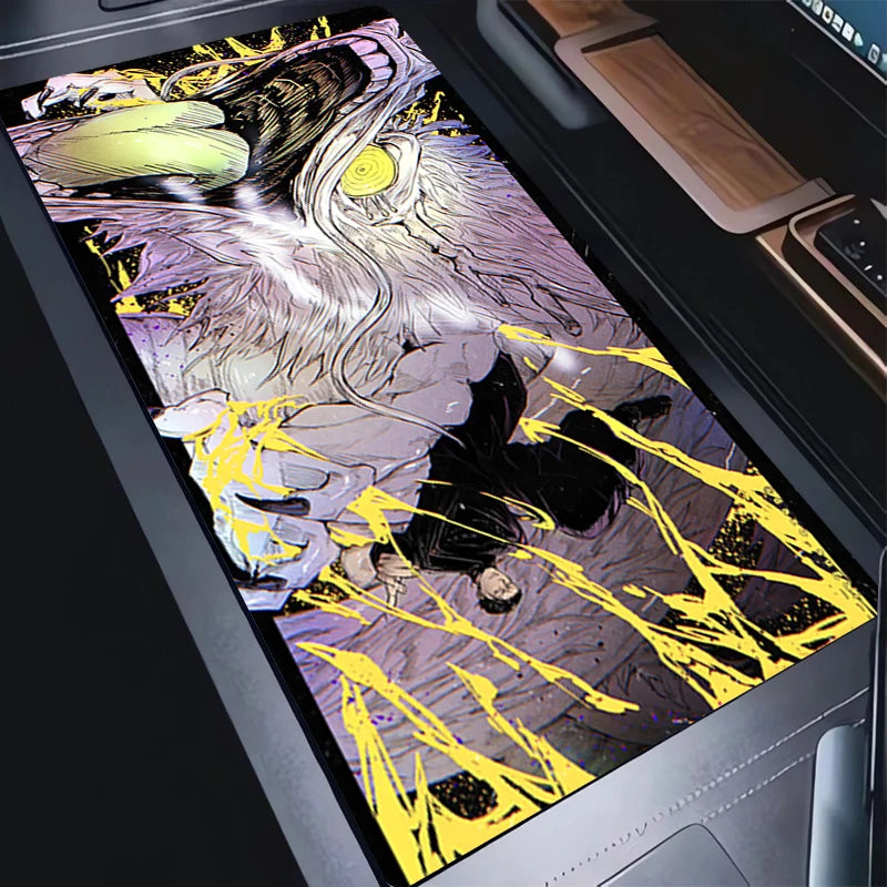 Mouse Pad Jujutsu Kaisen Geto Non-Slip Large Gaming Rubber Mouse Computer Keyboard Mats Game player accessories PC carpet XL XXL