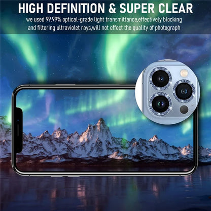 1 Set Metal Ring Glass Camera Lens Protector For IPhone 14 15 16 Pro Max 16 Plus 16Pro 15Pro 14Pro IPhone14 Cover Accessories