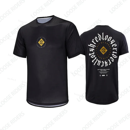 Loose Rider Jersey BMX Endurance Bike Shirt DH Off-Road Mountain Bike Downhill Jersey