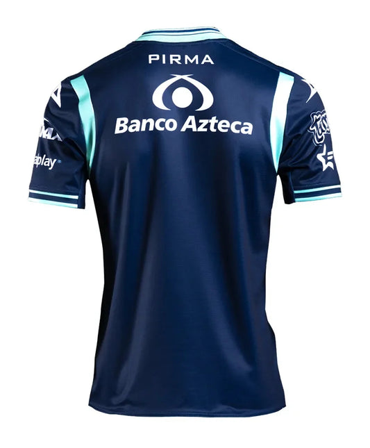 Camisa Reserva Club Puebla 2024-25 3D Printed BreathableSweat Absorbing Motorcycle Sports Shirt, Quick Drying Motorcycle T-shirt