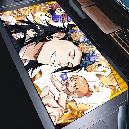 Mouse Pad Jujutsu Kaisen Geto Non-Slip Large Gaming Rubber Mouse Computer Keyboard Mats Game player accessories PC carpet XL XXL