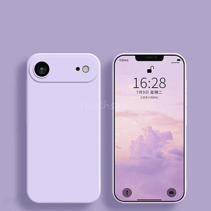 For iPhone 17 Air Case Liquid Silicone Plain Case For iPhone Air Cover TPU Anti-drop Phone Protector For iPhone 17 Pro Max Case