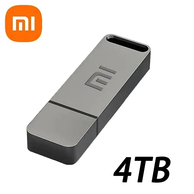 Flash Drive USB3.2 High Speed Transfer Metal Type C U Flash SSD Portable Mini Flash Drive Memory Waterproof U Drive