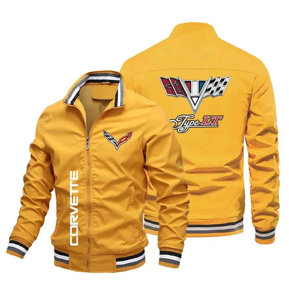 Men's brand logo printed baseball breathable pilot autumn hot selling outdoor sports jacket 2024 new model