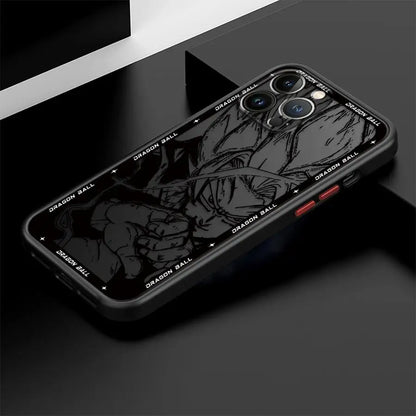Case for iPhone 14 XR 11 XS 11 Plus 16 13 Mini 8 7 SE 15 Pro MAX 12 Soft Edge 16 Plus 14Pro 12Pro Cool Anime Goku