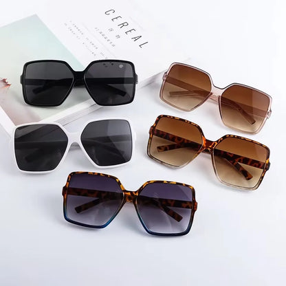 Oversized Square Fashion Gradient Color Sunglasses for Men and Women Driving Beach Party Travel Use - ST Superstore