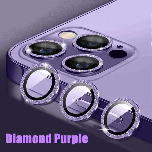 1 Set Metal Ring Glass Camera Lens Protector For IPhone 14 15 16 Pro Max 16 Plus 16Pro 15Pro 14Pro IPhone14 Cover Accessories