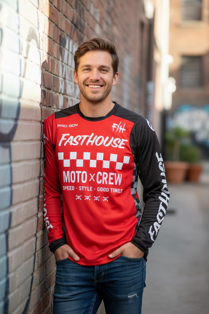 Men's Off-Road Mountain Motocross Downhill MTB Jersey