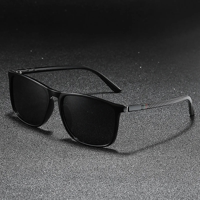 Polarking New Luxury Polarized Sunglasses Men Driving Shades Male Sun Glasses Vintage Travel Fishing Classic Sun Glasses 400