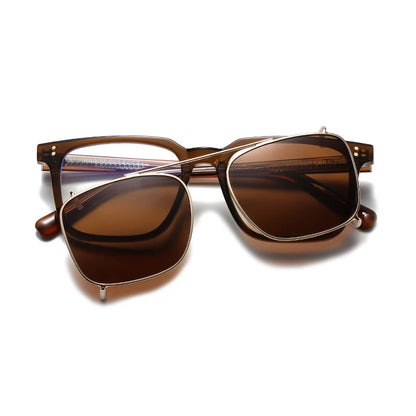 Driver Goggles Fashion Polarized Sunglasses Trend Outing Sunglasses Set Glasses Shading Street Shooting Sunglasses for Men