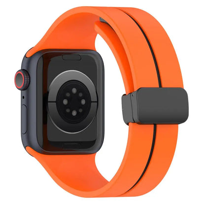 Magnetic Strap For Apple watch ultra 2 band 49mm Silicone Bracelet iWatch Series 9 7 8 6 5 4 3 se 44mm 45mm 40mm 41mm 42mm 38mm