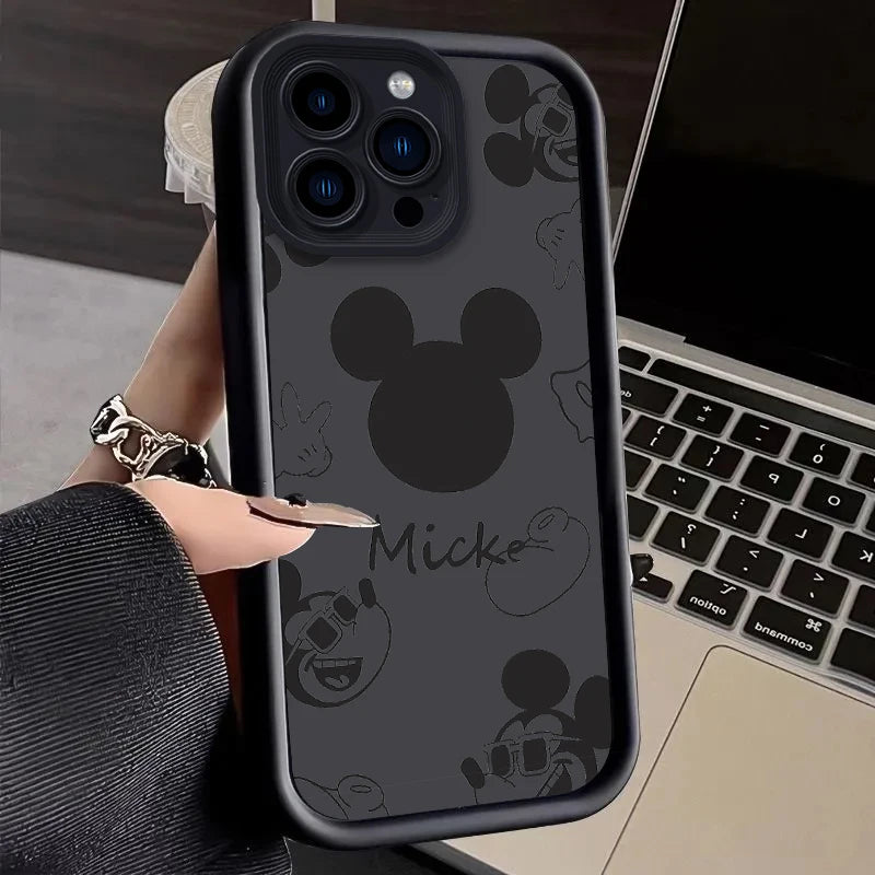 Cartoon Phone Case for iPhone 15 14 13 12 11 Pro Max XS X XR 8 7 6S 6 Plus SE 2020 Silicone Shockproof Cover Funda