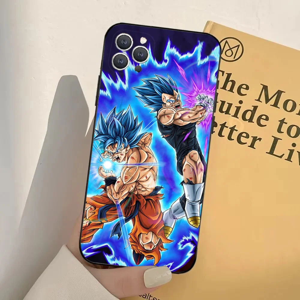 Anime Phone Case Silicone Soft For IPhone 16 15 14 13 12 11 Plus Pro Max Plus