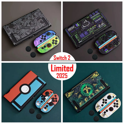Limited Full Protector Cover Protective Case Shell for Switch 2 Consonle w/ Free Thumb Stick Cover Game Accessories