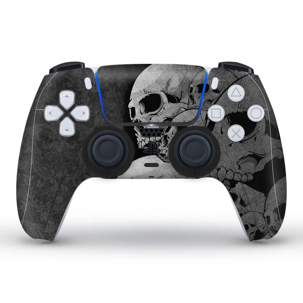 Protective Decal Skin for PS5 Controller Gamepad Full Protection Sticker for PlayStation 5 Joystick for PS5 Accessories