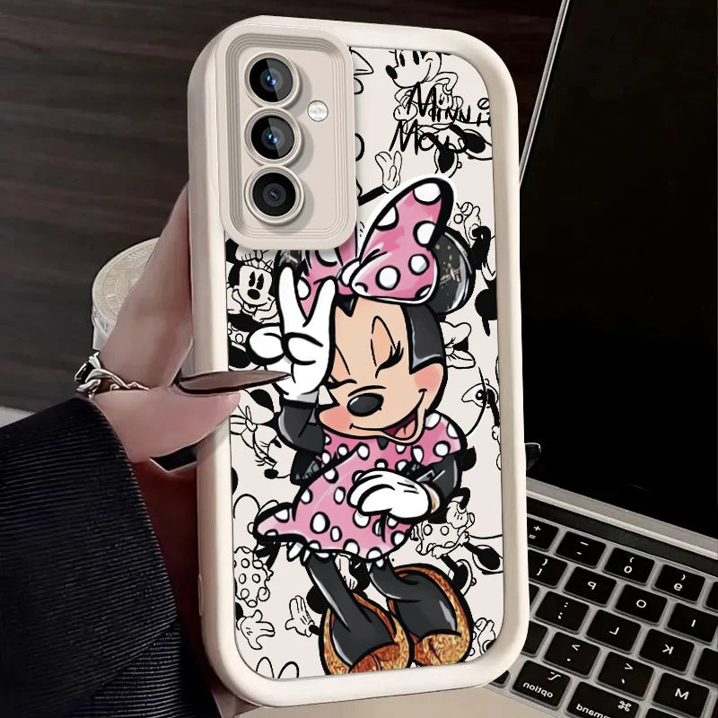 Cartoon Case for Samsung Galaxy S24 S23 S22 S21 Ultra Plus S20 FE A54 A53 A52 A52S A51 A50 A50S A34 A33 A32 5G 4G Cover