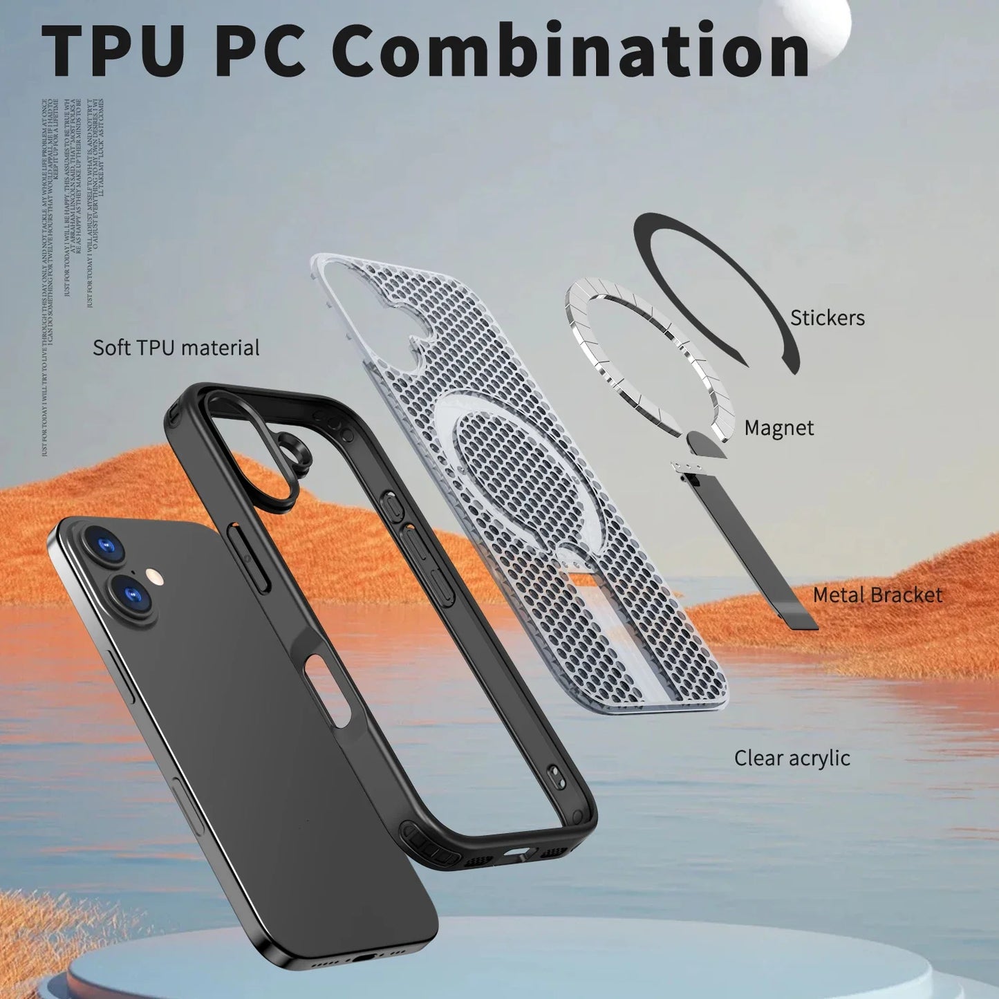 for iphone17 Hard Fitted Coque Phone Case for Iphone 17 Pro Max 17 Air Plus Iphone17 IphoneAnti-Shock Protection Cases