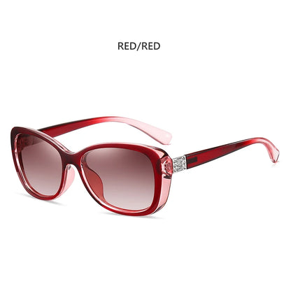 New Luxury Brand Diamond Gradient lens Sunglasses Women Polarized Glasses Driving Anti-glare Sun Glasses oculos de sol feminino