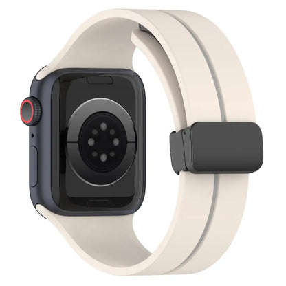 Magnetic Strap For Apple watch ultra 2 band 49mm Silicone Bracelet iWatch Series 9 7 8 6 5 4 3 se 44mm 45mm 40mm 41mm 42mm 38mm