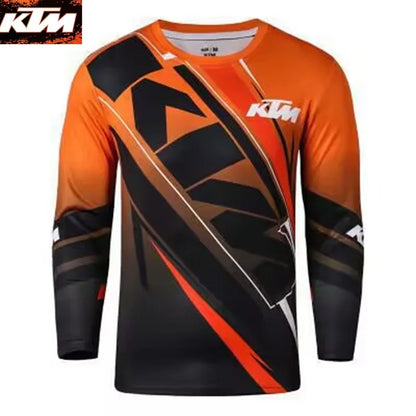 2025 MOTO Downhill Sweatshirt KTM mtb Mountain Bike Downhill Shirt Motocross Sweatshirt Cross Country Bike Enduro DH