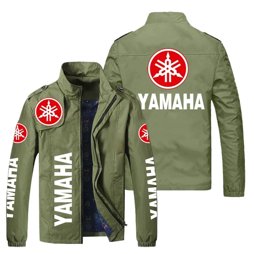 Motorcycle Jacket Yamaha Jacket 2026 Summer new Outdoor Motocross Sweatshirt Oversized Yamaha Clothing Men's Biker Jacket Coats