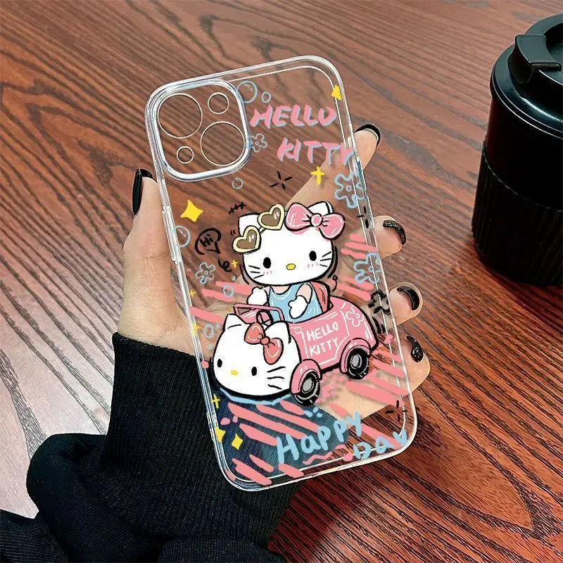 Cartoon Case for iPhone 16 15 14 Plus 13 Mini12 11 Pro X XS Max XR 8 7 6 6S 5 5S SE