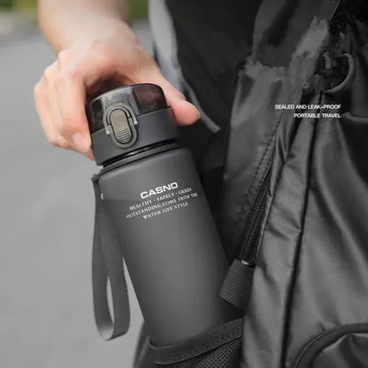 560ML Sonic Hedgehog Sports Water Bottle Portable Gym Travel Clear Leakproof Drinking Bottle Frosted Water Cup Gift for Friends