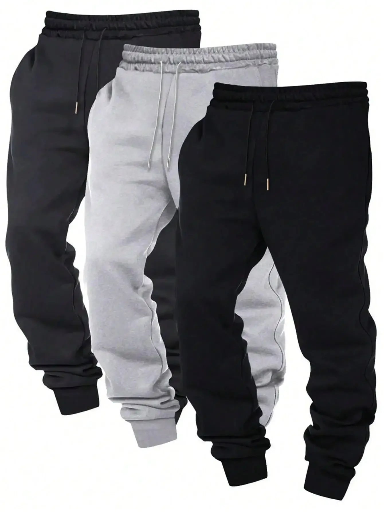 Goku Print New Streetwear 2025 Mens High Waist Cotton Pants Wide Leg Trousers Loose Fit Casual Breathable Sweatpants