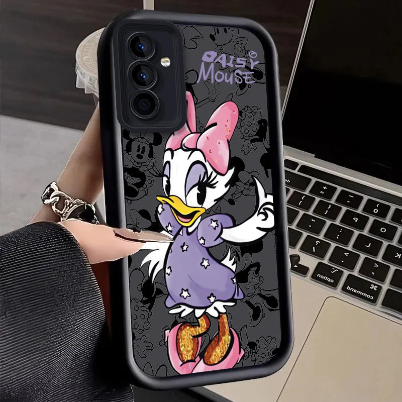 Cartoon Case for Samsung Galaxy S24 S23 S22 S21 Ultra Plus S20 FE A54 A53 A52 A52S A51 A50 A50S A34 A33 A32 5G 4G Cover