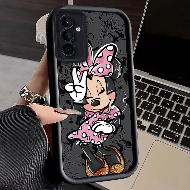 Cartoon Case for Samsung Galaxy S24 S23 S22 S21 Ultra Plus S20 FE A54 A53 A52 A52S A51 A50 A50S A34 A33 A32 5G 4G Cover