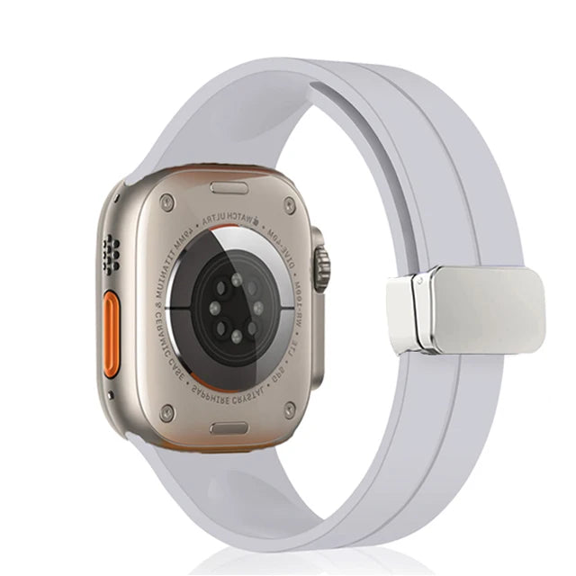 Magnetic Strap For watch ultra 2 band 49mm Silicone Bracelet iWatch Series 9 7 8 6 5 4 3 se 44mm 45mm 40mm 41mm 42mm 38mm