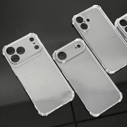 17Pro Shockproof Phone Cases Transparent Corner Protectors Phone Cover for IPhone 17/17 Air/17 Pro/17 ProMax Anti-scratch Case