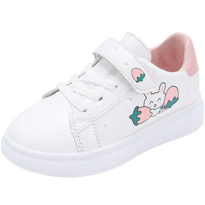 2025 Girl shoe spring Autumn Boy White Shoe Casual Running kid Shoe Anti Slip Soft Sole Sneaker kid tenis Hot selling item