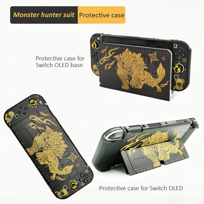 Monster Hunter Storage Bag for NS Switch OLED Carrying Case Protective Shell  for NS Switch OLED Game Accessories