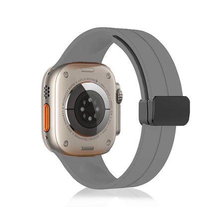 Magnetic Strap For Apple watch ultra 2 band 49mm Silicone Bracelet iWatch Series 9 7 8 6 5 4 3 se 44mm 45mm 40mm 41mm 42mm 38mm