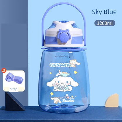 Melody Ins Super Cute Kids Plastic Korean Water Cup