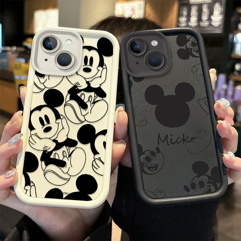 Cartoon Phone Case for iPhone 15 14 13 12 11 Pro Max XS X XR 8 7 6S 6 Plus SE 2020 Silicone Shockproof Cover Funda