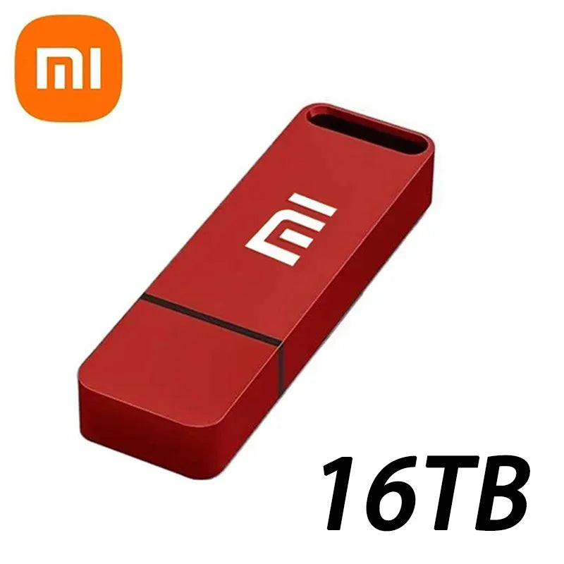 Flash Drive USB3.2 High Speed Transfer Metal Type C U Flash SSD Portable Mini Flash Drive Memory Waterproof U Drive