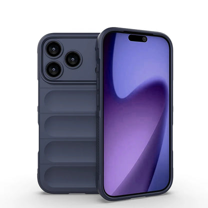 Shockproof Liquid Silicone Protective Phone Case for iPhone 11–17 Series (Air, Pro, Max, Plus)