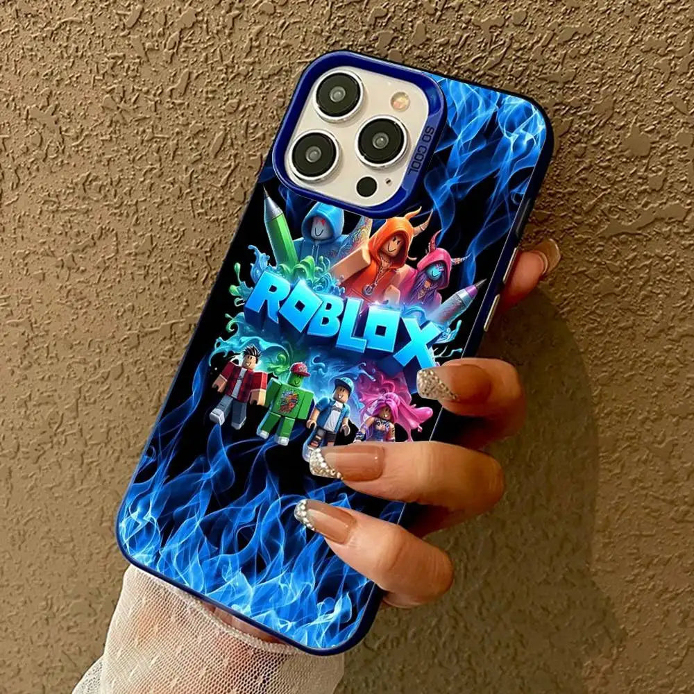 Roblox-Inspired Phone Case for iPhone 11–17 Pro Max and Plus