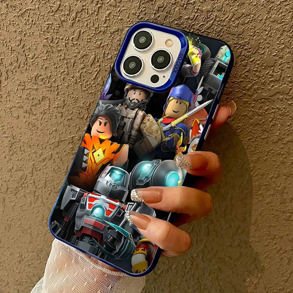 Roblox-Inspired Phone Case for iPhone 11–17 Pro Max and Plus