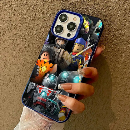 Roblox-Inspired Phone Case for iPhone 11–17 Pro Max and Plus