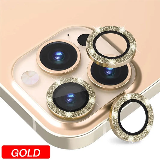 1 Set Metal Ring Glass Camera Lens Protector For IPhone 14 15 16 Pro Max 16 Plus 16Pro 15Pro 14Pro IPhone14 Cover Accessories