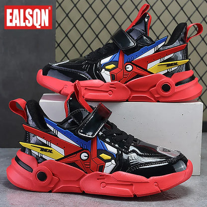 Kids Shoes Boys Sneakers PU Leather Children Sneakers 2024 New Fashion Casual Sports Tennis Shoes for Boy - ST Superstore