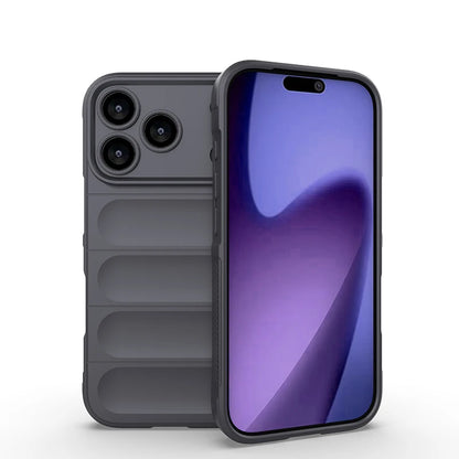 Shockproof Liquid Silicone Protective Phone Case for iPhone 11–17 Series (Air, Pro, Max, Plus)
