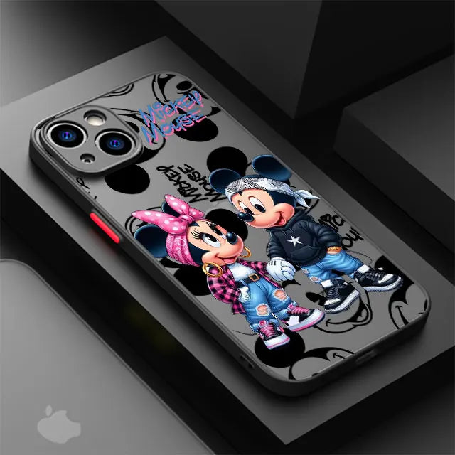 Cartoon Cool Phone Case for Apple iPhone 15 16 Pro XS Max 13 14 Plus XR SE 7 8 12 11 Pro plus Matte