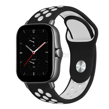 20mm 22mm Bracelet for Amazfit strap Silicone GTS/2/2e/GTS2 Mini/GTR 42mm/47mm/GTR2/2e/stratos 2/3 Sport Watch band Amazfit bip